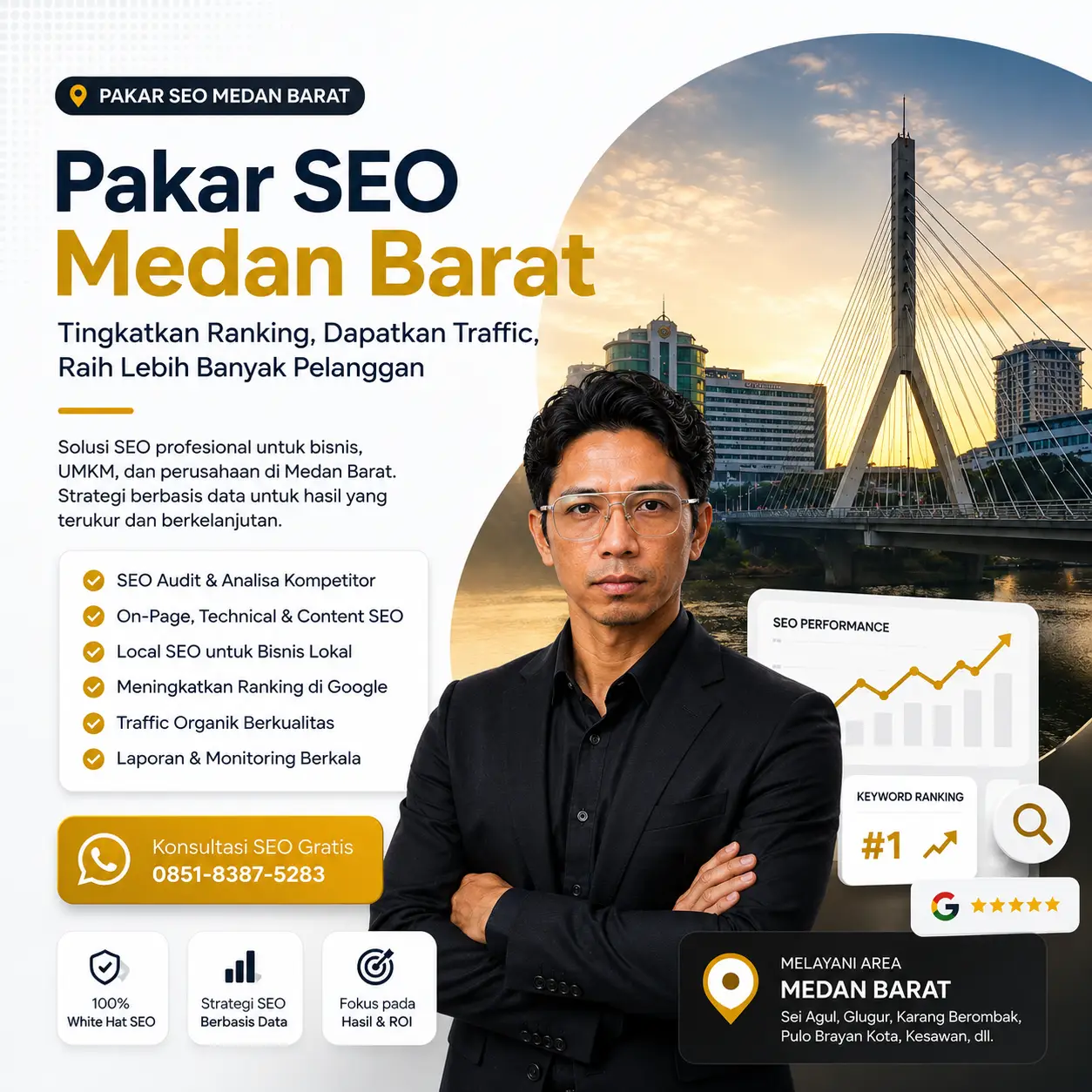 Pakar SEO Medan Barat membantu meningkatkan ranking website di Google
