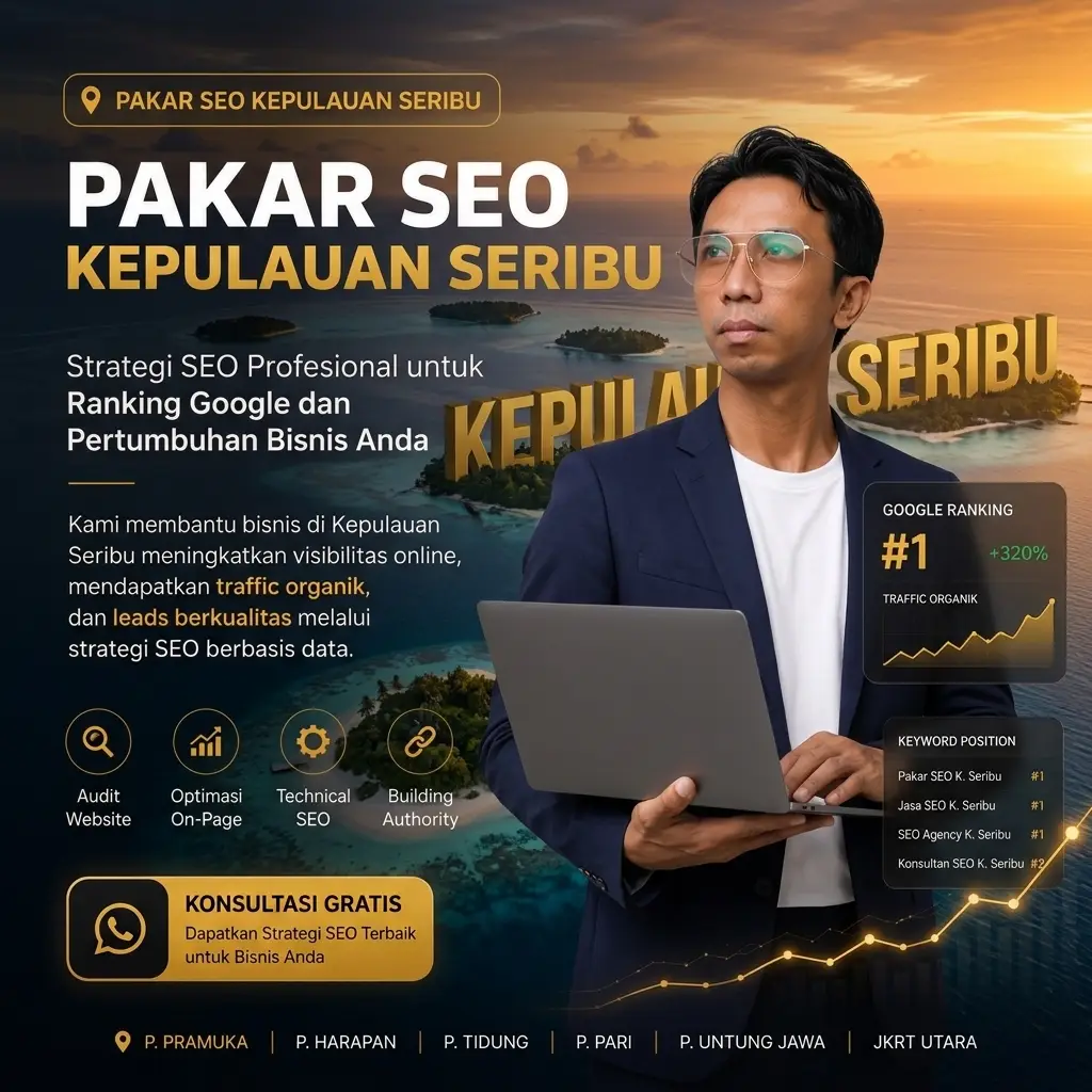 Pakar SEO Kepulauan Seribu membantu meningkatkan ranking website di Google